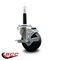 Service Caster 3-1/2'' Phenolic Swivel 3/4'' Expanding Stem Caster with Brake SCC-EX20S3514-PHR-TLB-34 - alternate 3